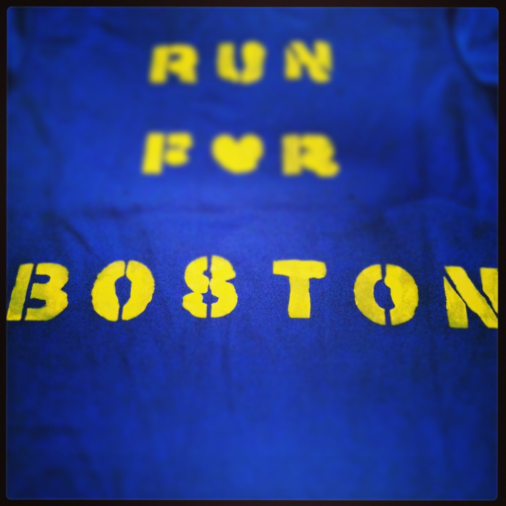 Running for Boston shirt