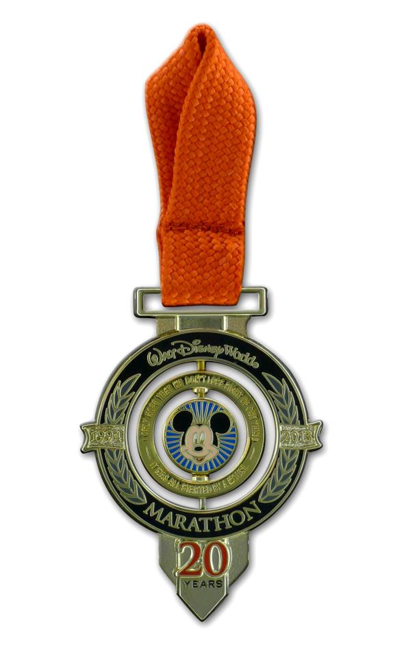 Disney Marathon medal