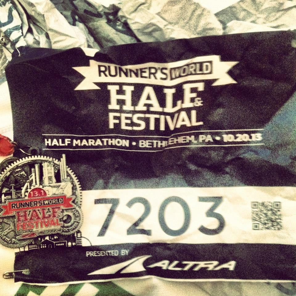 Runner's World Half Marathon medal