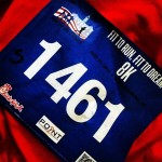 run for the dream 8k race bib